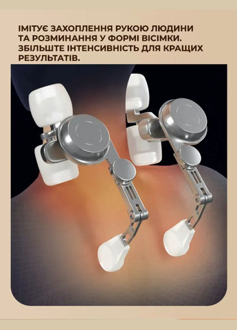 Беспроводной аккумуляторный массажер MS9229 для шеи, спины и тела с имитацией ручного массажа VTech (332622396)