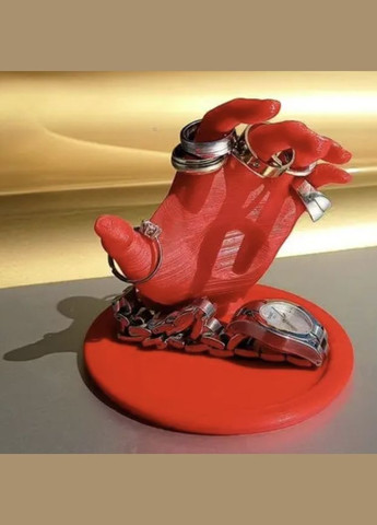 Зручний органайзер-тримач ювелірних прикрас пластиковий / Підставка для біжутерії UA3D (303629322)