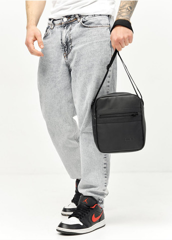 Чоловіча сумка месенджер Makros чорна Sambag (329294971)