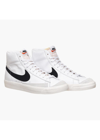 Белые демисезонные кроссовки мужские blazer mid '77 vintage (bq6806-100) Nike