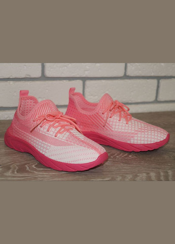 Малинові осінні кросівки текстильні izi для дівчинки білі з малиновим Blue Rama