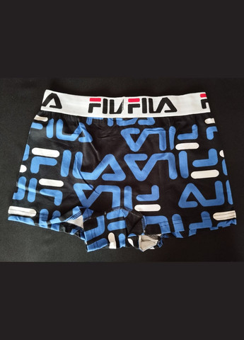 Модні чорні чоловічі труси боксери з товстою резинкою No Brand (299388209)