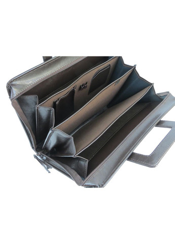 Папка-портфель из эко кожи коричневая JPB (361157205)