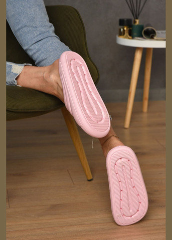 Розовые шлепанцы пена женские розового цвета Let's Shop