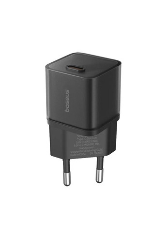 Мережевий зарядний пристрій GaN5S Fast Charger 1C 20W EU Cluster Black Baseus (371363744)