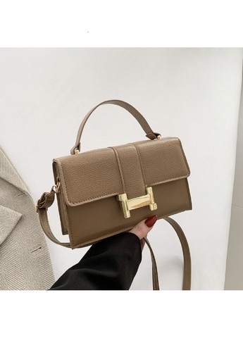 Женская сумка кроссбоди через плечо из экокожи с клапаном тиснения RoyalBag P2-6934 (331879757)