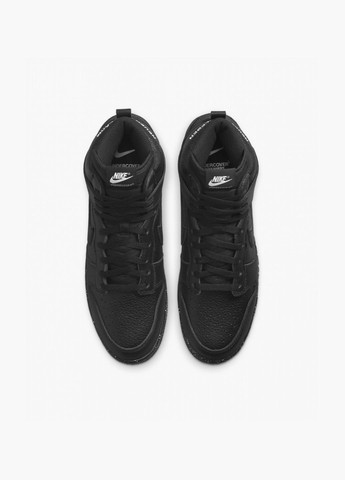 Черные кроссовки мужские x undercover dunk hi sneaker black dq4121-001 Nike