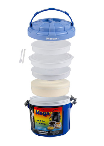 Изотермический контейнер Mega 2,6 л термобокс для еды пластиковый контейнер для сохранения тепла и холода ProDobro (367266562)