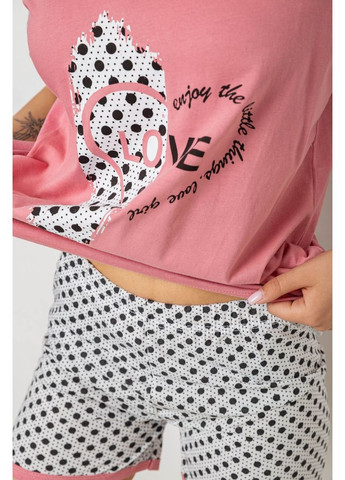 Пудрова всесезон піжама жіноча з принтом,, 243r3049 Sude