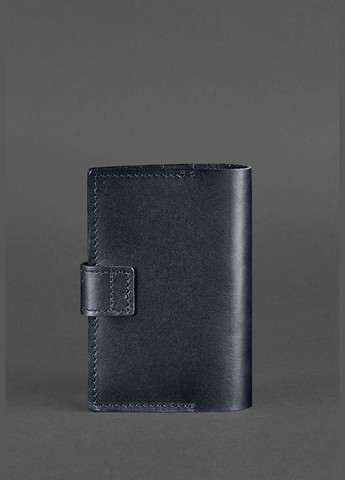 Кожаная обложка для паспорта 4.0 темно-синяя (A-026605) BlankNote (329743003)