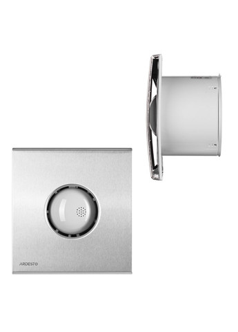 Вытяжной вентилятор BFC100S 15 Вт, 70 м3/ч, 2400 об./мин., 30 дБ, серебристый Ardesto (314775652)