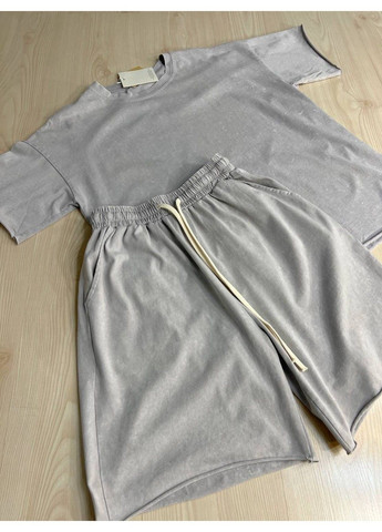 Костюм женский De Red 6726 тай-дай футболка с шортами хлопок оверсайз No Brand (331695899)