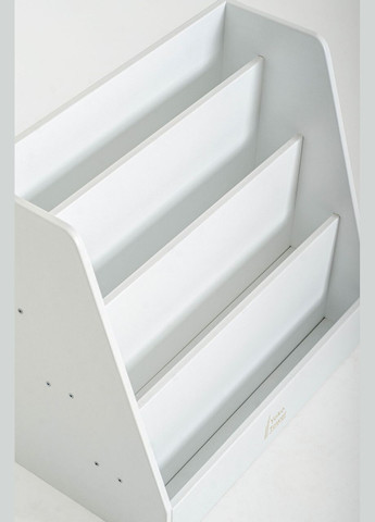 Открытая маленькая полка для книг белого цвета Монтессори. Yoko Tower (361225169)