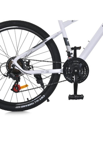 Велосипед SKD75 MTB 2605-2, 26 дюймів, сталева рама 16 Sunrun 24SP білий PROF1 (370977367)