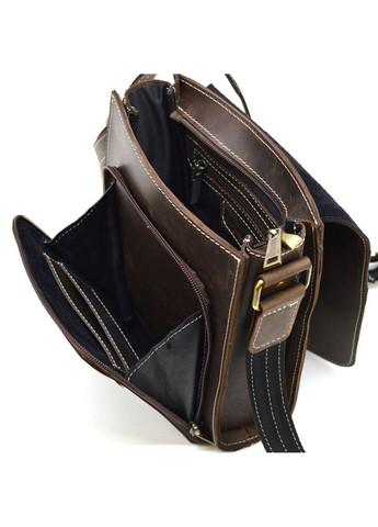 Чоловіча шкіряна сумка через плече 26х22х6 см TARWA (315870278)