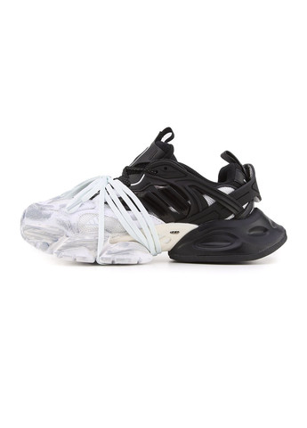 Черно-белые всесезонные кроссовки Vakko