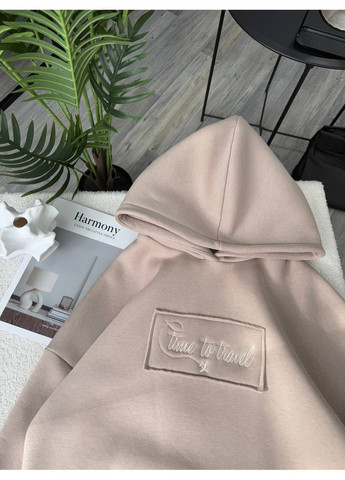 Худые оверсайз из турецкой трехнитки «ПЕНЬЕ» на флисе — замеры в описании Vione (369666914)