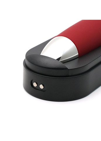 Клиторальный вибратор KISTOY C-King Red, с двумя доп. насадками, мощная точечная стимуляция KissToy (333332315)