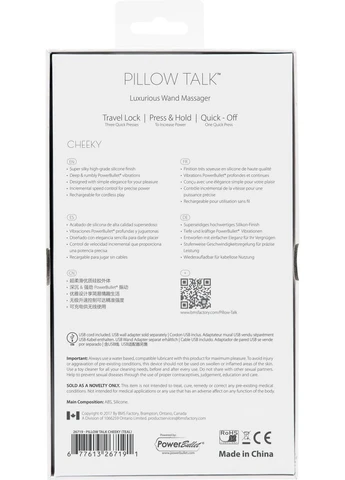 Роскошный вибромассажер Cheeky Teal (мятная упаковка!!!) sexstyle Pillow Talk (400993132)