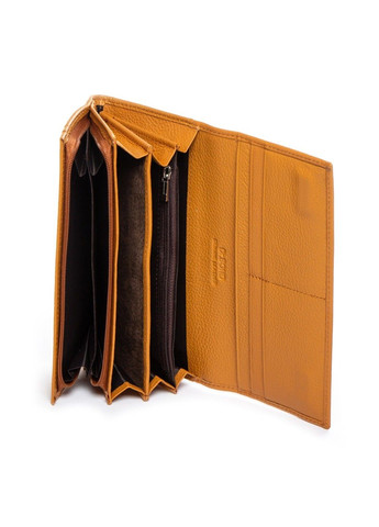 Шкіряний жіночий гаманець Classik W502-2 yellow Dr. Bond (282557194)