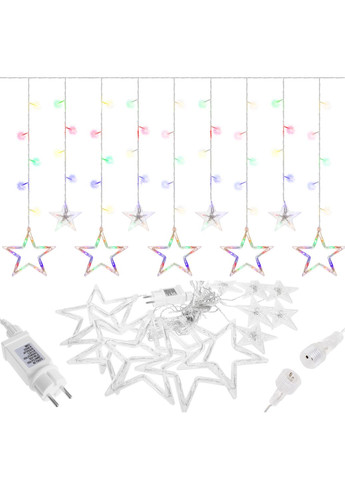 Гирлянда бахрома уличная (наружная) 2 м 138 LED Mix Springos CL4017 (323163740)