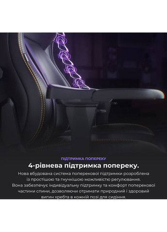 Крісло Kaiser 4 Size XL Black Linen Fabric (AD12YDDC-XLL-20-B-CF) Anda Seat (308020000)