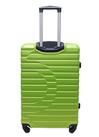 Чемодан дорожный большой Madisson 43303 ABS-пластик/поликарбонат L Зелёный Snowball (327215163)