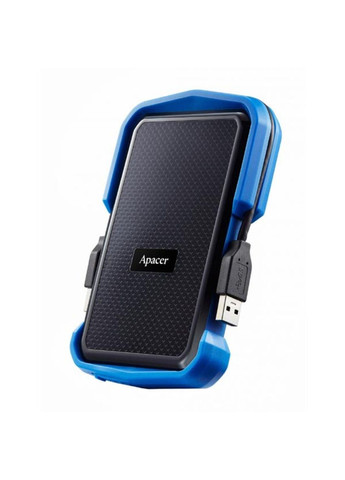 Зовнішній жорсткий диск PHD External 2.5'' USB 3.1 AC631 1TB Black/Blue (color box) Apacer (335008701)