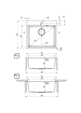 Мийка Olfato (ZPO_010B) Deante (329909807)