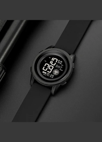 Мужские спортивные часы 2082BKBK Black-Black PTR Skmei (317595023)