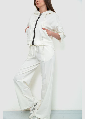 Спорт костюм женский двухнитка, цвет молочный, Ager (294181561)