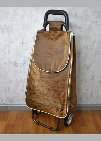 Хозяйственная сумка тачка на колесах Кравчучка сумка-тележка до 50 кг Узор Металл до 130 кг (Bag1903005) No Brand (323160771)