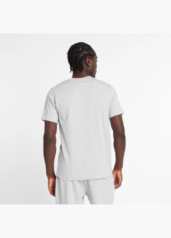 Сіра футболка чоловіча sport jersey logo grey mt43906ag New Balance