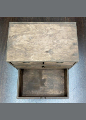 Мини-комод из дерева Мерсинг мокко (МНК-002810) No Brand (328225188)