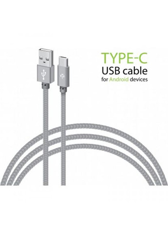 Дата кабель USB 2.0 AM to TypeC 1.0m CBGNYT1 grey (1283126489136) Intaleo usb 2.0 am to type-c 1.0m cbgnyt1 grey (268147718)