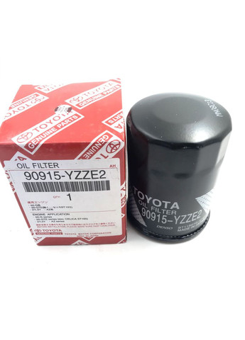 Фильтр масляный, оригинал 90915-YZZE2 Камри 2001–Авенсис 2003–Королла 2002–2006 Toyota RAV4 (345738612)
