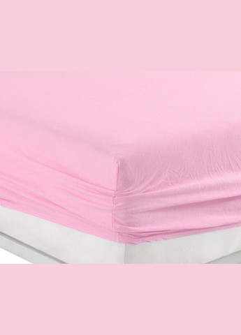 Простыня 200 x 220 см трикотажная на резинке с наволочками Kayra (341306195)