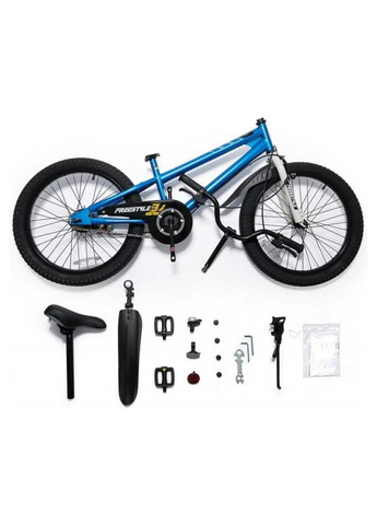 Велосипед FREESTYLE 20", OFFICIAL UA, синий (RB20B6-BLU) RoyalBaby (316396535)