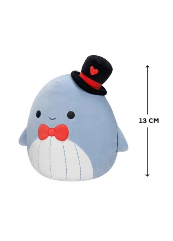 Мягкая игрушка Синий кит Самир (13 cm) Squishmallows (377846777)