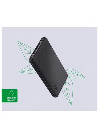 Зовнішній акумулятор (павербанк) Primo ECO 10000mAh Black (24678) Trust (315435434)