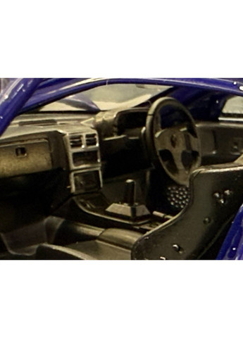 Машинка металлическая АвтоЭксперт Mazda 323 7 1:32 свет/звук открываются двери капот багажник Синяя (36255) No Brand (366421994)