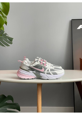 Кросівки жіночі Nike V2K Runtekk White Grey Pink | Найк В2К Рантекк сірі No Brand сірі демісезони (352474043)
