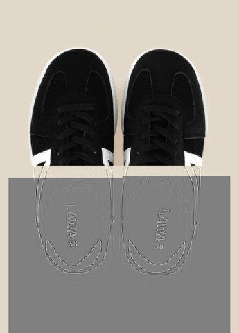 Черно-белые кеды женские wbs0456-7 черно-белый shop (2000991052833) LAWA