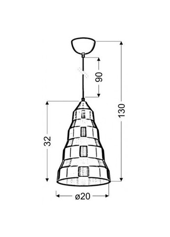 Люстра VESUVIO (31-58560) Candellux (361313524)