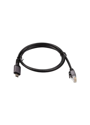 Дата кабель (ek20249) PowerPlant USB-C to RJ45 Ethernet 1.0m (391782397)