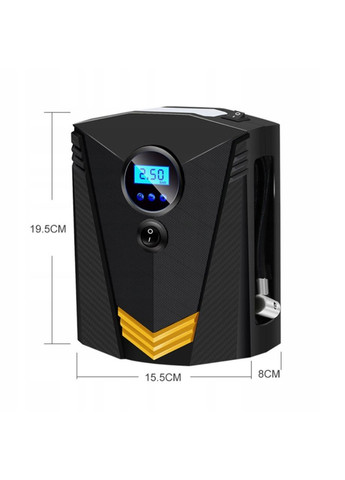 Компресор автомобільний від прикурювача 10 Бар 12В 120W No Brand (304250665)