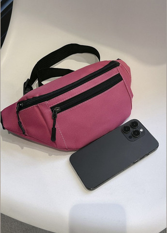 Поясная сумка 10336 бананка розовая No Brand (303323021)