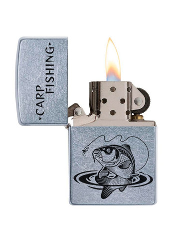 Зажигалка 207 Carp CLASSIC street chrome Zippo (316516822)