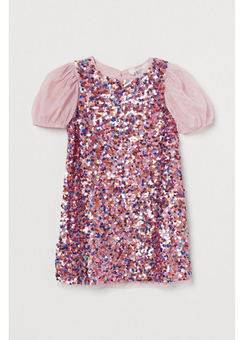 Розовое платье H&M (253881061)