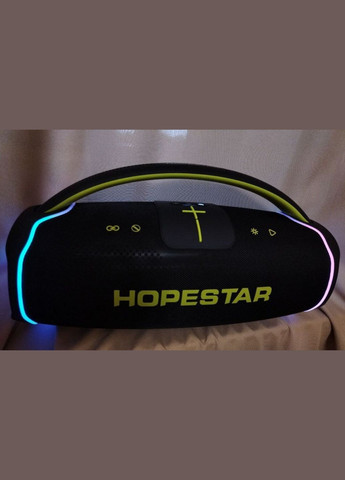 Бездротова акустика Bluetooth 300 Вт мікрофон 30000 мАг чорний (2390000016) Hopestar A65 (341089761)